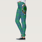 Scotstee Clan Irvine Ancient Crest Tartan Vrouwen Leggings (Links)