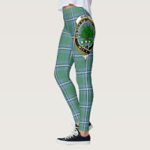 Scotstee Clan Irvine Crest Tartan Dames Leggings