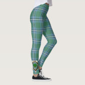 Scotstee Clan Irvine Crest Tartan Dames Leggings (Rechts)