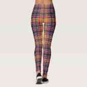 Scotstee Clan Jacobite Tartan Women Leggings (Achterkant)
