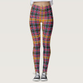 Scotstee Clan Jacobite Tartan Women Leggings (Voorkant)