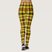 Scotstee Clan Jardine Yellow Crest Tartan Vrouwen Leggings (Achterkant)