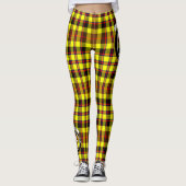Scotstee Clan Jardine Yellow Crest Tartan Vrouwen Leggings (Voorkant)