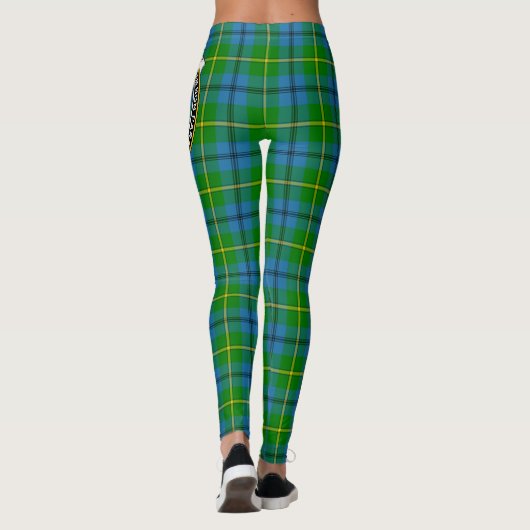Scotstee Clan Johnston Crest Tartan Women Leggings (Achterkant)
