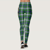 Scotstee Clan Johnston Dress Crest Tartan Vrouwen Leggings (Achterkant)