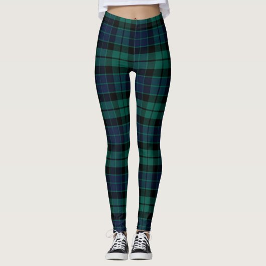 Scotstee Clan Kay Tartan Vrouwen Leggings (Voorkant)