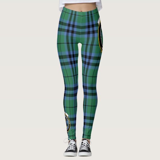 Scotstee Clan Keith Ancient Crest Tartan Vrouwen Leggings (Voorkant)