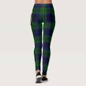 Scotstee Clan Keith Modern Crest Tartan Vrouwen Leggings (Achterkant)