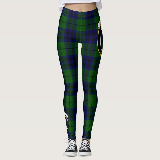Scotstee Clan Keith Modern Crest Tartan Vrouwen Leggings (Voorkant)