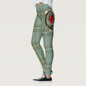 Scotstee Clan Kelly Crest Tartan Vrouwen Leggings (Links)