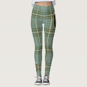 Scotstee Clan Kelly Crest Tartan Vrouwen Leggings (Voorkant)