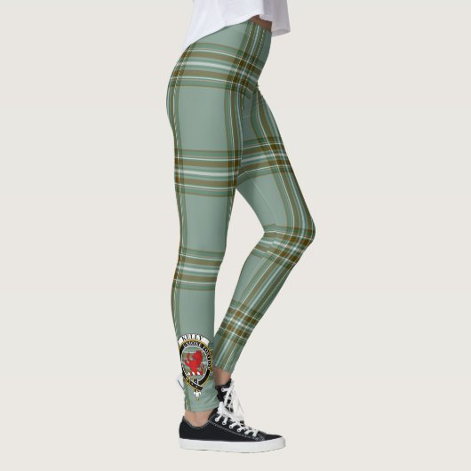 Scotstee Clan Kelly Crest Tartan Vrouwen Leggings (Rechts)