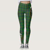 Scotstee Clan Kennedy Hunting Crest Tartan Women Leggings (Voorkant)