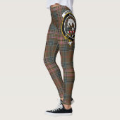 Scotstee Clan Kennedy Weathered Crest Tartan Vrouw Leggings (Links)