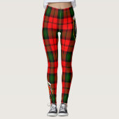 Scotstee Clan Kerr Crest Tartan Vrouwen Leggings (Voorkant)