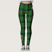 Scotstee Clan Kincaid Crest Tartan Women Leggings (Voorkant)