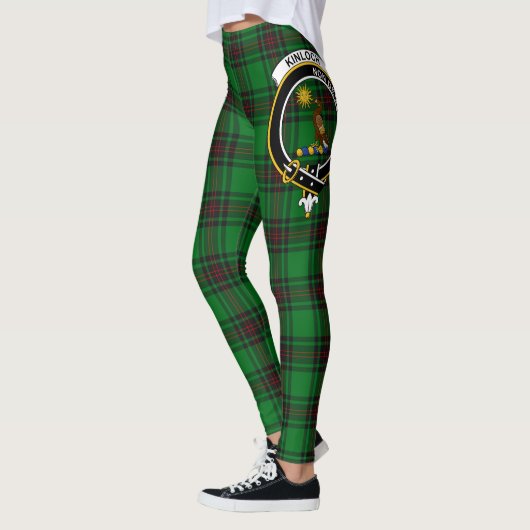 Scotstee Clan Kinloch Crest Tartan Vrouwen Legging (Links)