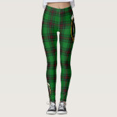 Scotstee Clan Kinloch Crest Tartan Vrouwen Legging (Voorkant)