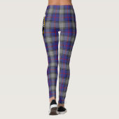 Scotstee Clan Kinnaird Crest Tartan Vrouwen Leggin Leggings (Achterkant)