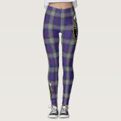 Scotstee Clan Kinnaird Crest Tartan Vrouwen Leggin Leggings (Voorkant)