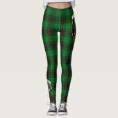 Scotstee Clan Kinnear Crest Tartan Vrouwen Legging (Voorkant)