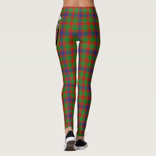 Scotstee Clan Kinninmont Crest Tartan Vrouwen Leggings (Achterkant)