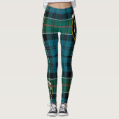 Scotstee Clan Kirkpatrick Crest Tartan Vrouwen Leggings (Voorkant)
