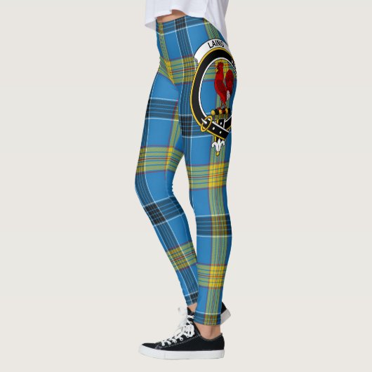 Scotstee Clan Laing Crest Tartan Vrouwen Leggings (Links)
