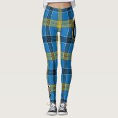 Scotstee Clan Laing Crest Tartan Vrouwen Leggings (Voorkant)