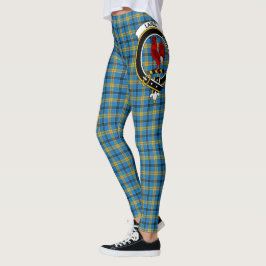 Scotstee Clan Laing Hunting Crest Tartan Vrouwen Leggings