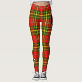 Scotstee Clan Leask Crest Tartan Women Leggings (Voorkant)