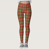 Scotstee Clan Leask Modern Tartan Dames Leggings (Voorkant)