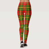 Scotstee Clan Leask Tartan Dames Leggings (Achterkant)