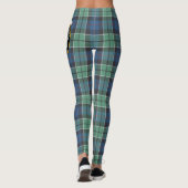 Scotstee Clan Leslie Hunting Ancient Crest Tartan Leggings (Achterkant)