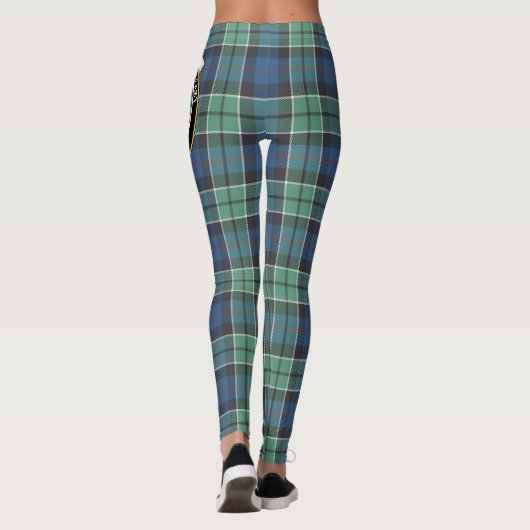 Scotstee Clan Leslie Hunting Ancient Crest Tartan Leggings (Achterkant)