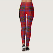Scotstee Clan Leslie Modern Crest Tartan Vrouwen Leggings (Achterkant)