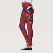 Scotstee Clan Leslie Modern Crest Tartan Vrouwen Leggings (Links)