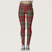Scotstee Clan Lindsay Crest Tartan Vrouwen Legging (Voorkant)