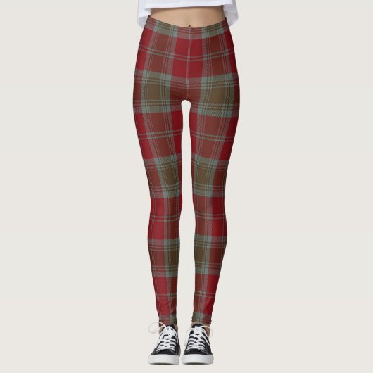 Scotstee Clan Lindsay Tartan Women Leggings (Voorkant)