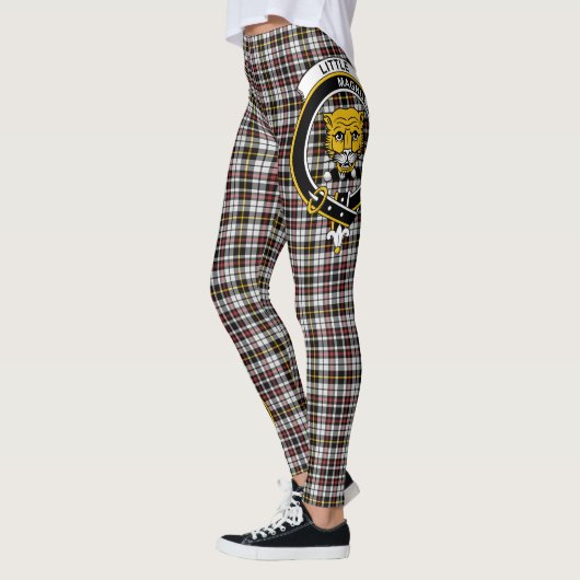 Scotstee Clan Little Arisaid Crest Tartan Women Leggings (Links)