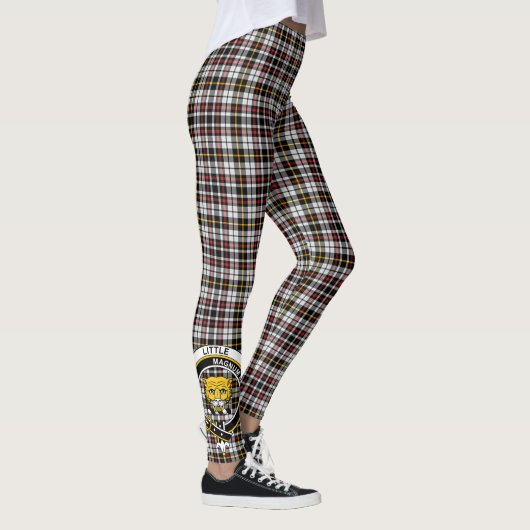 Scotstee Clan Little Arisaid Crest Tartan Women Leggings (Rechts)