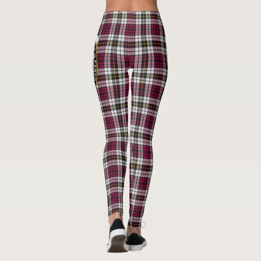 Scotstee Clan Little Dress Crest Tartan Vrouwen Leggings (Achterkant)