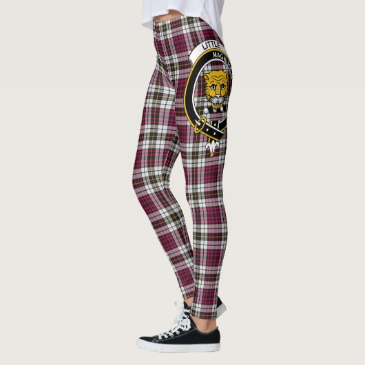 Scotstee Clan Little Dress Crest Tartan Vrouwen Leggings (Links)