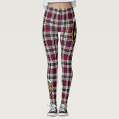 Scotstee Clan Little Dress Crest Tartan Vrouwen Leggings (Voorkant)