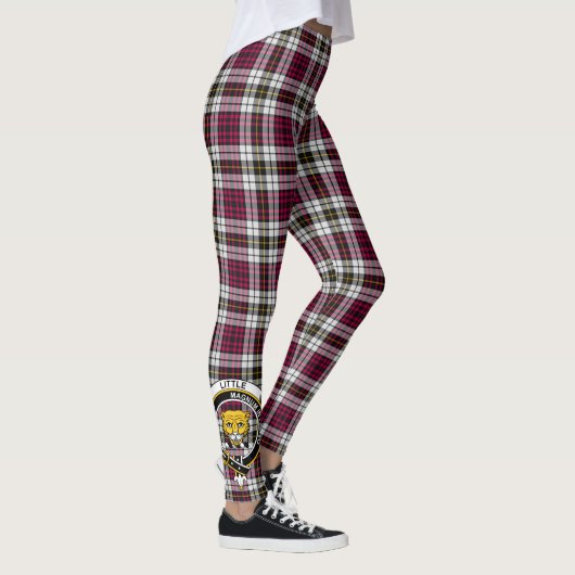 Scotstee Clan Little Dress Crest Tartan Vrouwen Leggings (Rechts)