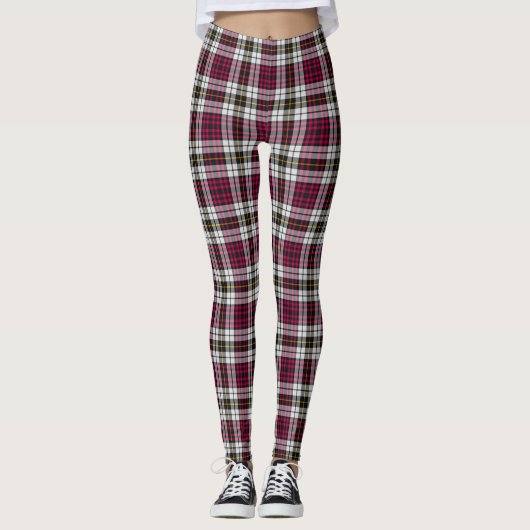 Scotstee Clan Little Dress Tartan Women Leggings (Voorkant)