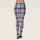 Scotstee Clan Livingstone Dress Crest Tartan Vrouw Leggings (Achterkant)