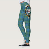 Scotstee Clan Lockhart Ancient Crest Tartan Vrouwe Leggings (Links)