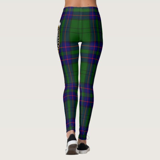 Scotstee Clan Lockhart Modern Crest Tartan Vrouwen Leggings (Achterkant)