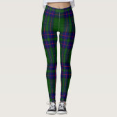 Scotstee Clan Lockhart Modern Tartan Women Legging (Voorkant)